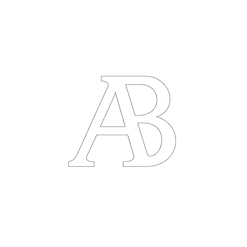 AB monogram