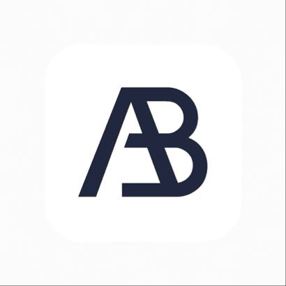 AB monogram Logo